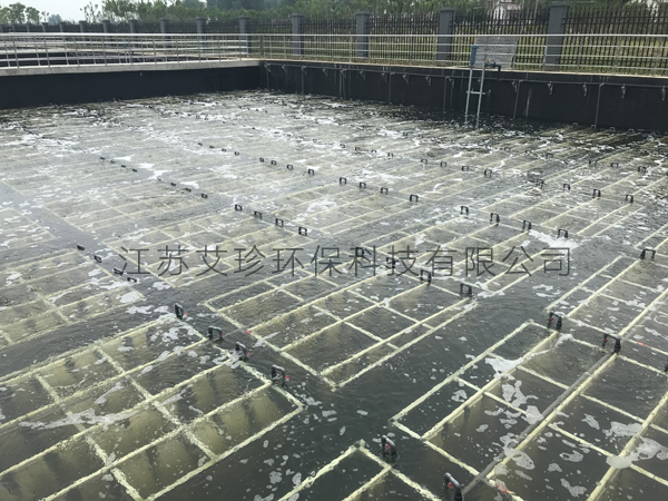 沉水風機在污水處理廠的MBR膜曝氣案例-江蘇艾珍環(huán)保
